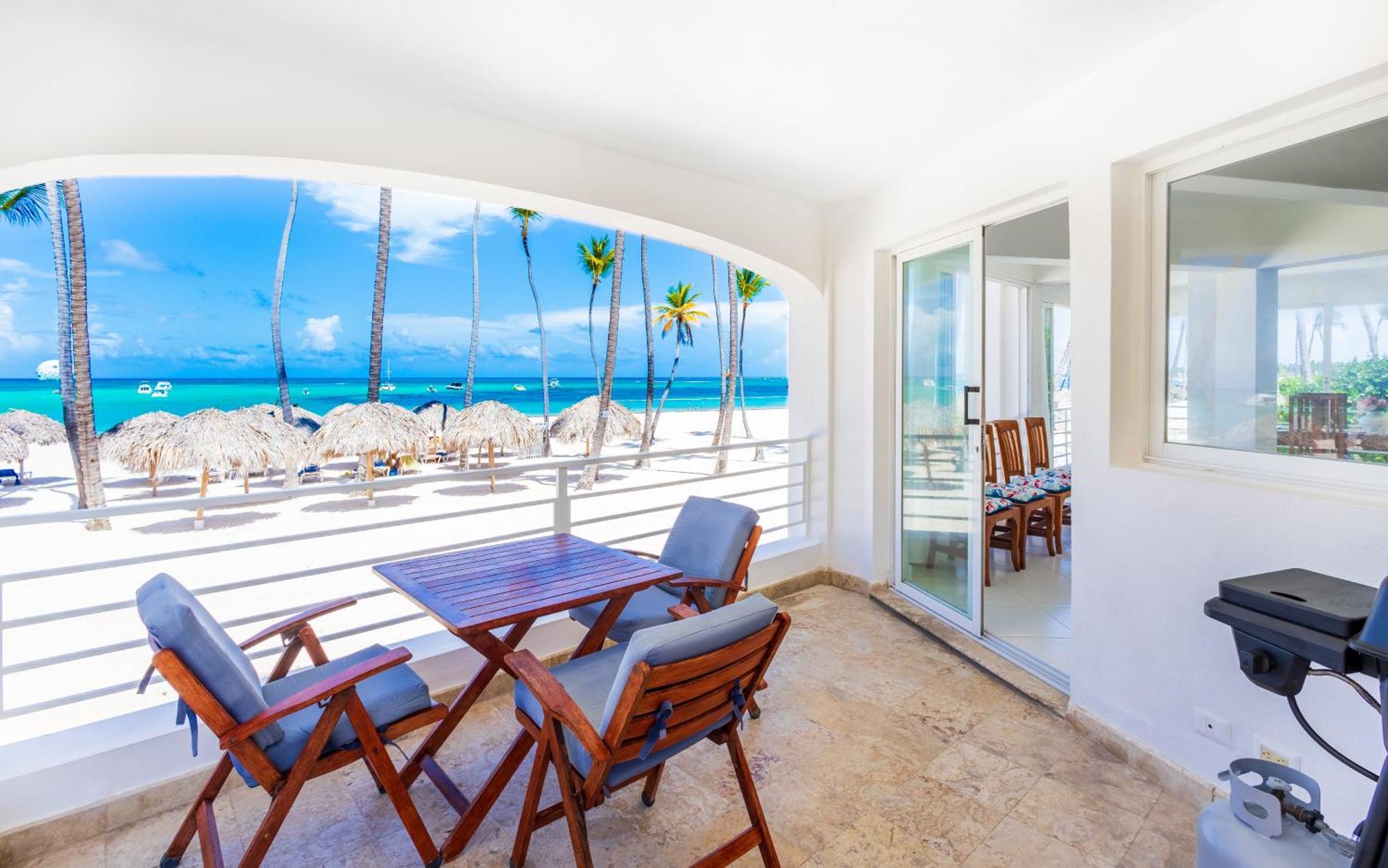Prime Ocean View Punta Cana Apartments - 3-Bedroom Getaway With Private Terrace On Bavaro Beach מראה חיצוני תמונה