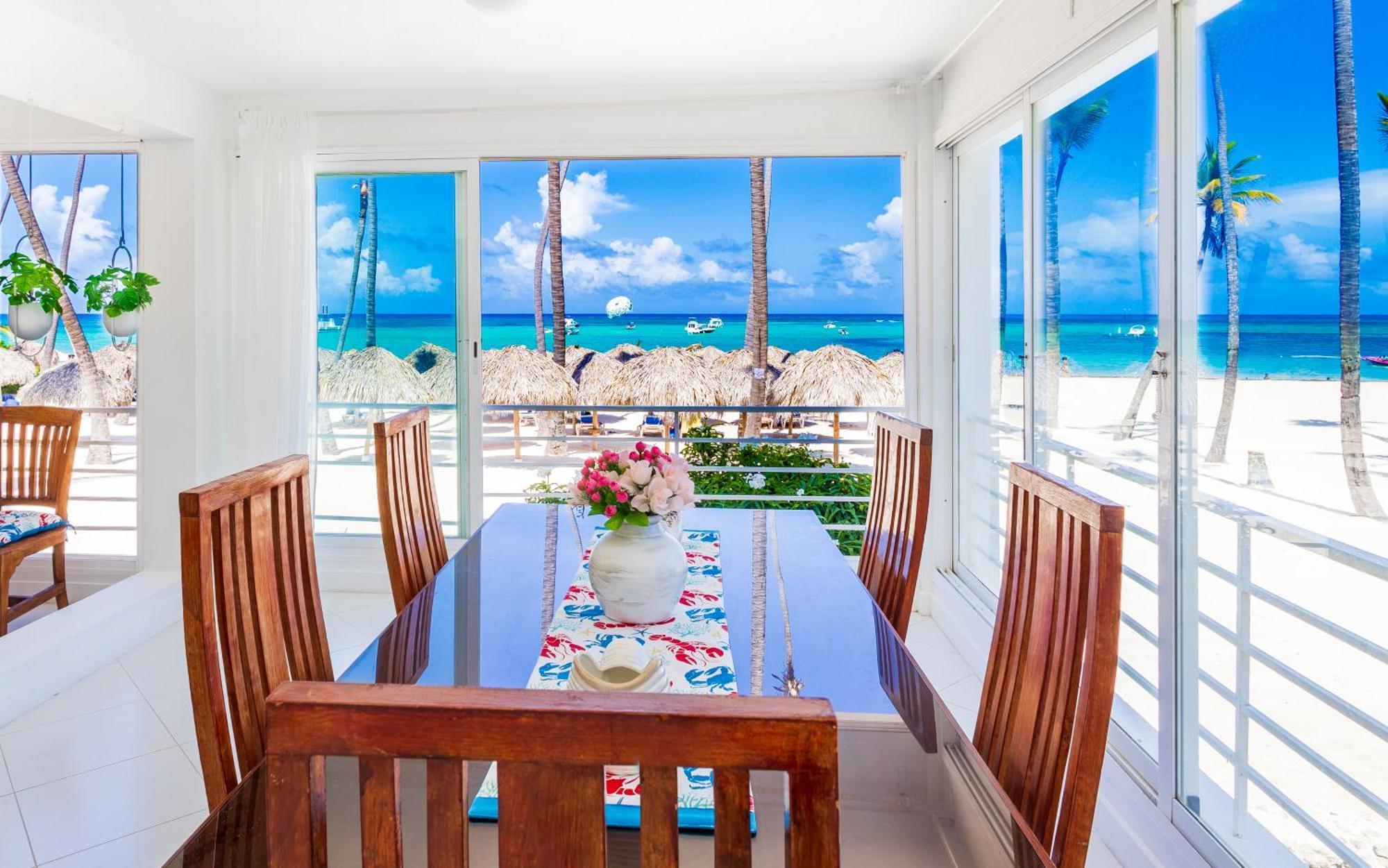 Prime Ocean View Punta Cana Apartments - 3-Bedroom Getaway With Private Terrace On Bavaro Beach מראה חיצוני תמונה