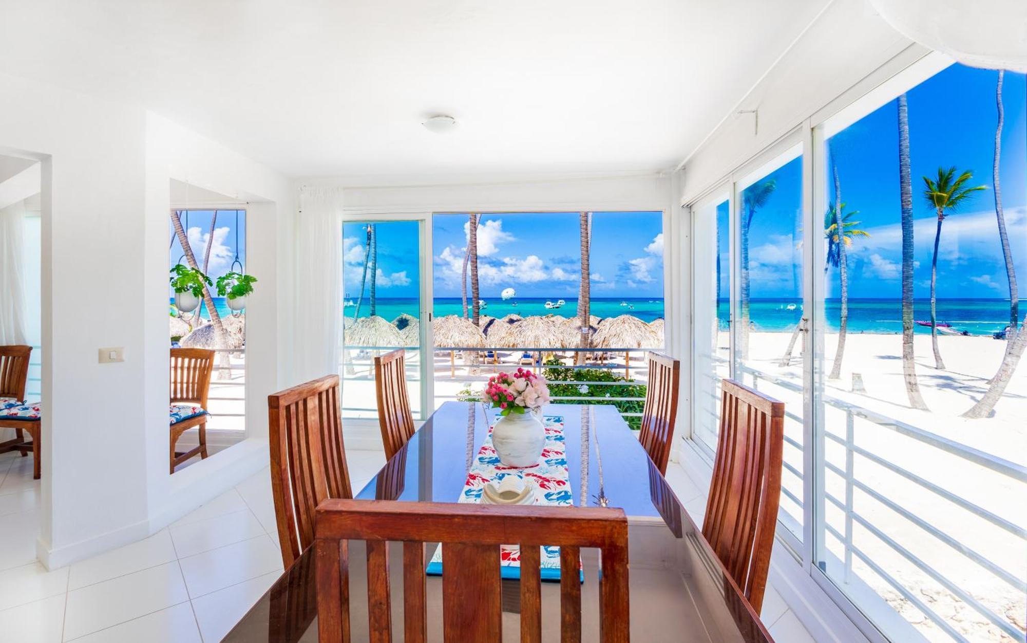 Prime Ocean View Punta Cana Apartments - 3-Bedroom Getaway With Private Terrace On Bavaro Beach מראה חיצוני תמונה