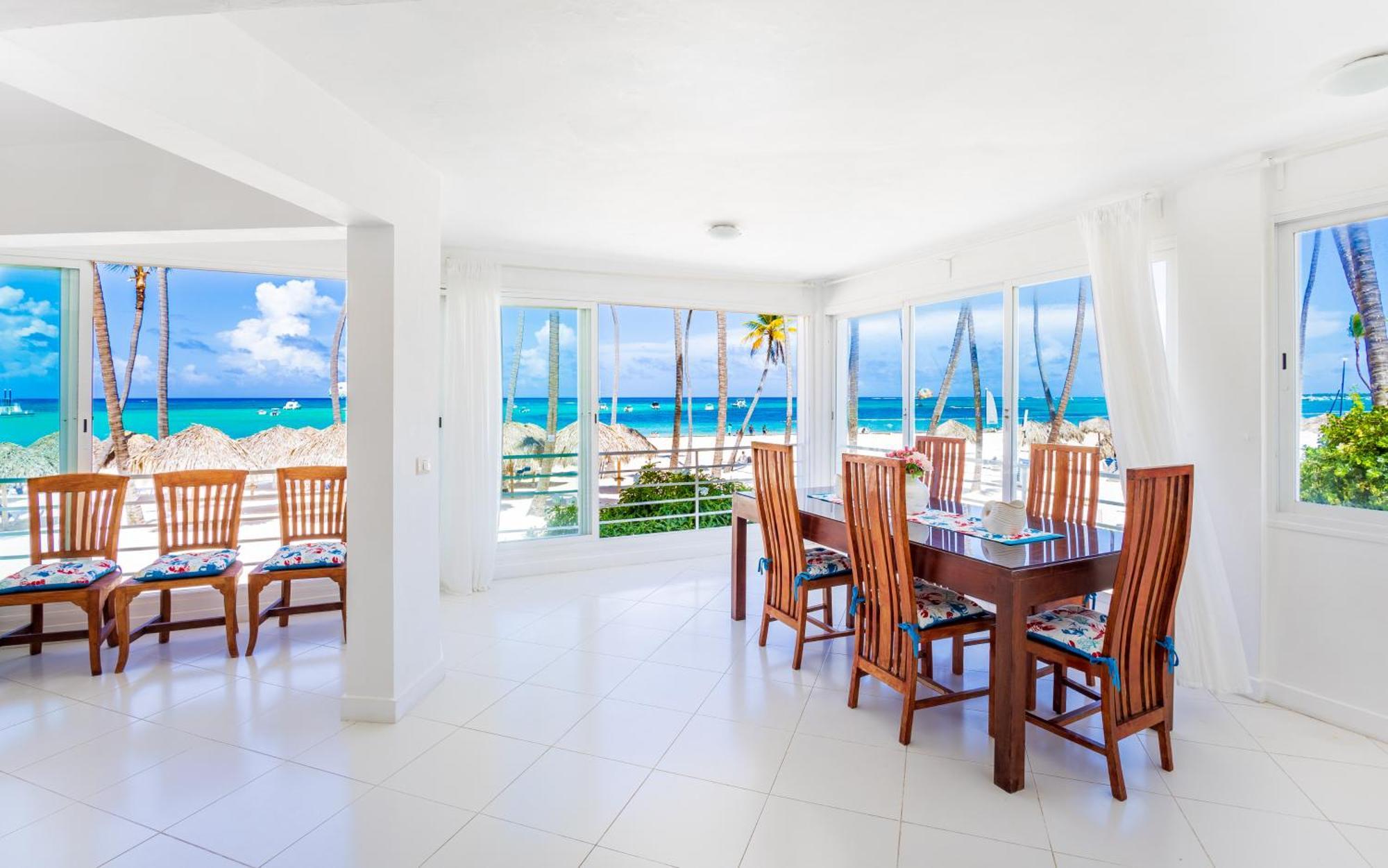 Prime Ocean View Punta Cana Apartments - 3-Bedroom Getaway With Private Terrace On Bavaro Beach מראה חיצוני תמונה